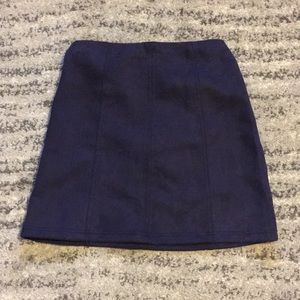 Velvet skirt